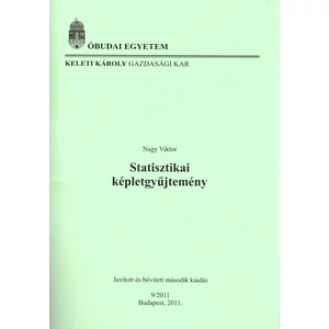 Nagy Viktor: Statisztikai képletgyűjtemény