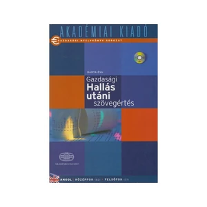 Barta Éva: Gazdasági hallás utáni szövegértés -CD melléklettel
